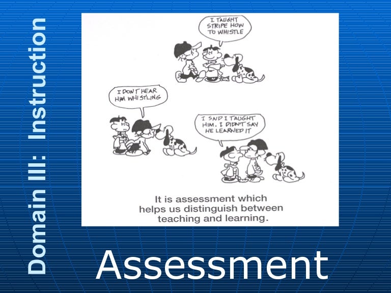 Danielson 3 D Assessment