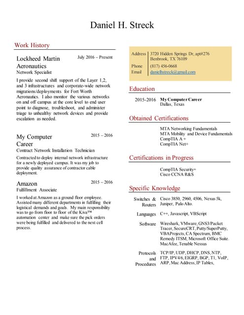 Daniel streck resume full 3 9 17 - Danielstreckresumefull3917 170322103050 Thumbnail 