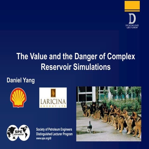 The Value and the Danger of Complex Reservoir Simulations