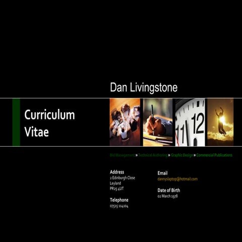 Dan Livingstone Extended Cv11