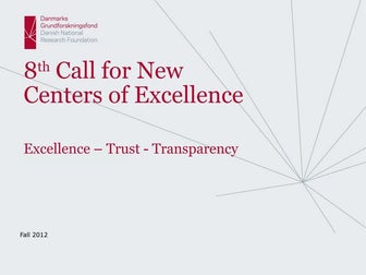 Danmarks grundforskningsfond 2012   Birgitte Possing