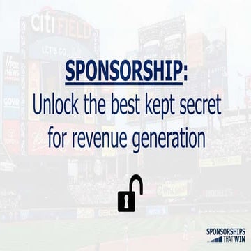 NCET Biz Cafe | Danny Heinsohm: Sponsorship, Best Kept Secret | Aug 2018