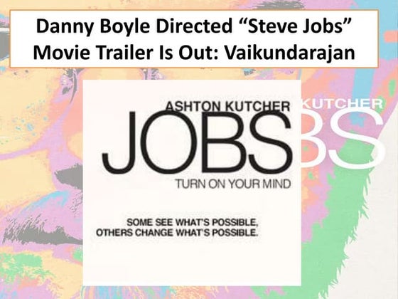 Steve jobs - Movie Review | PDF