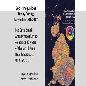 Health Inequalities in Scotland: looking beyond the blame game - Gerry ...