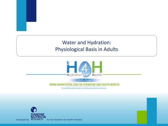 The Physiological Cost of Fluid Deficit