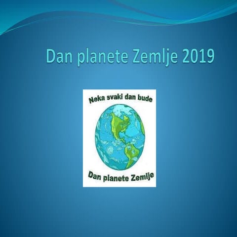 Dan planete zemlje 2019