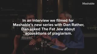 Dan Rather Interviews Instagram Star "The Fat Jew" About Stealing Jokes
