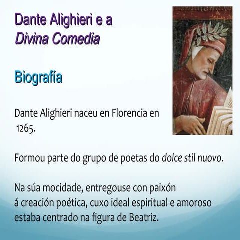 Dante e a Divina Comedia