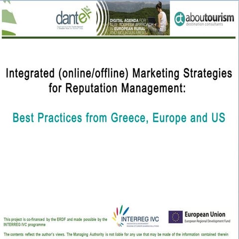 Dante integrated marketingstrategies_manolis_psarros