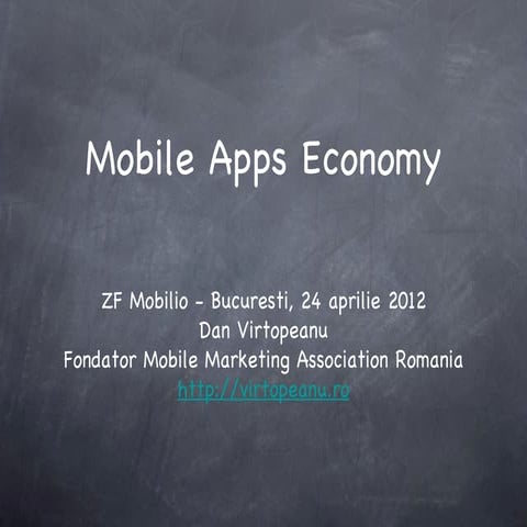 Mobile Apps Economy