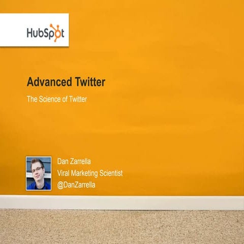 A Ciência do Twitter [Avançado] - By Dan Zarrella