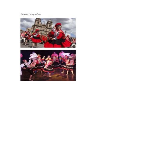 Danzas cusqueñas