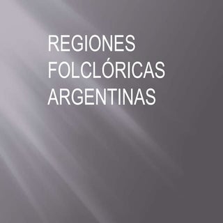 Folclore argentino región central