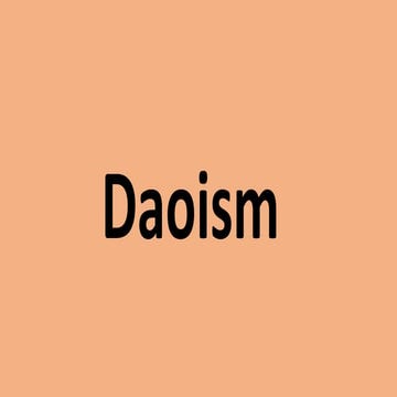 Daoism