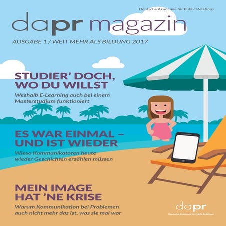 dapr magazin - Ausgabe 1, 11/2016