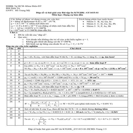 Vat ly ban dan (Dap so on thi gk)