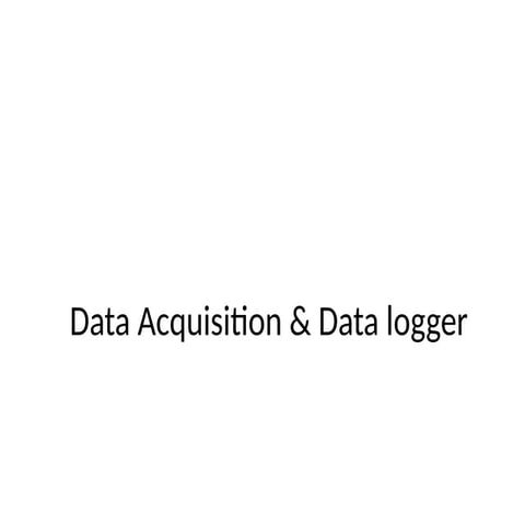 Data Aquisition system  in mechatronic.pptx