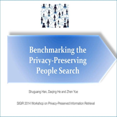 Benchmarking the Privacy-­Preserving People Search