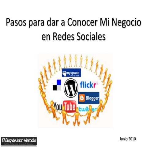 Como dar a conocer mi negocio y conseguir clientes con las redes ...