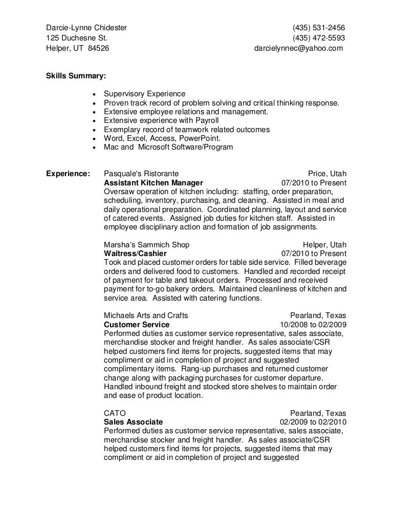 stocker resumes