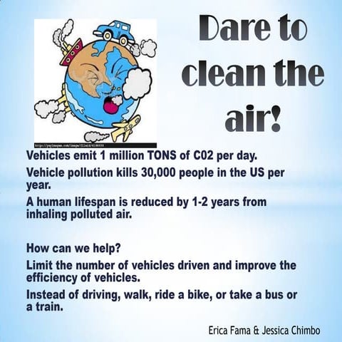 Dare to clean the air!