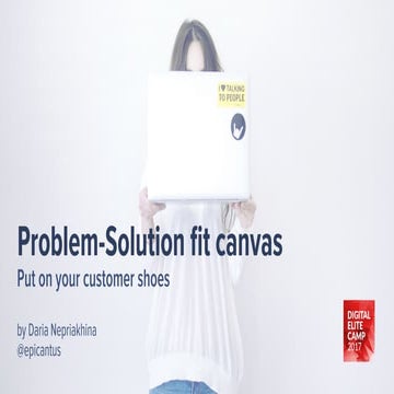 Daria Nepriakhina - Problem-Solution Fit
