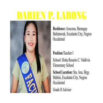 self introduction on the first meeting in the class