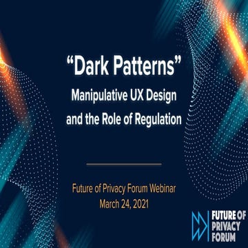 Dark patterns | PPTX