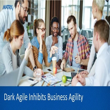 Dark Agile Avoidance