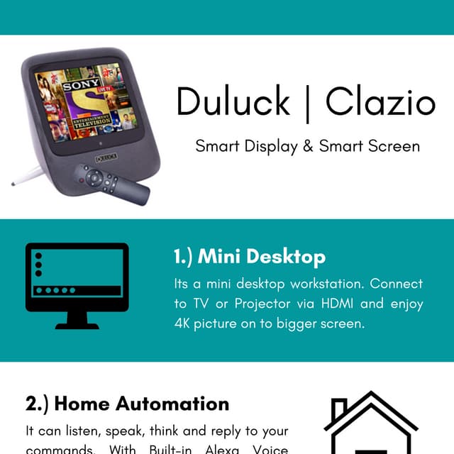 Duluck | Clazio - Smart Entertainment Hub