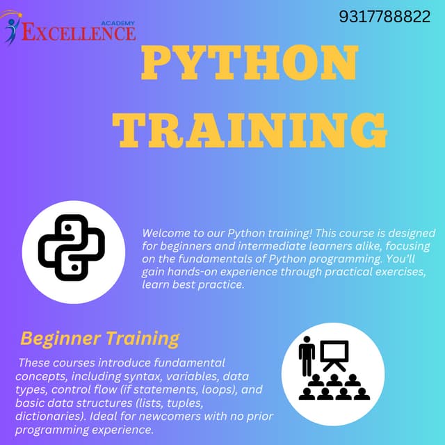 python training course in chandigarh | PDF