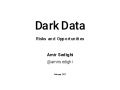 Dark data