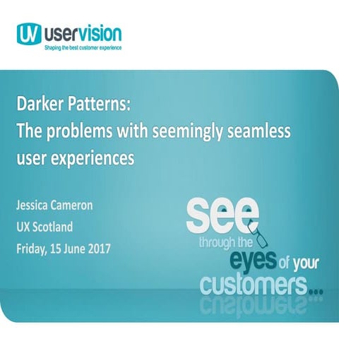 Darker patterns - Jessica Cameron