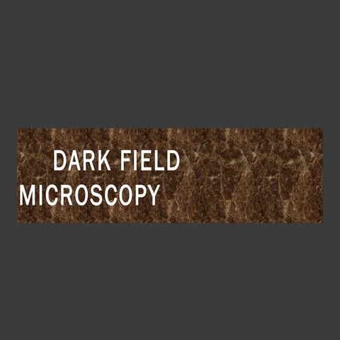 Dark field microscopy (1) By Ehtisham Ul Haq