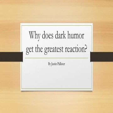 Dark humor final