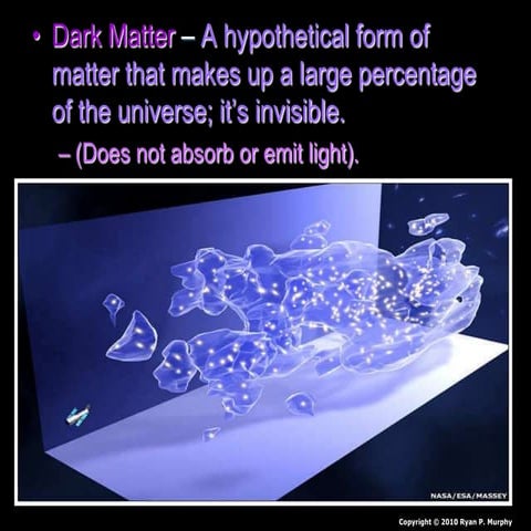 Dark Matter, Physical Science Lesson PowerPoint