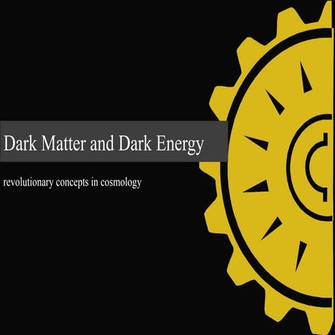 Dark matter and dark energy