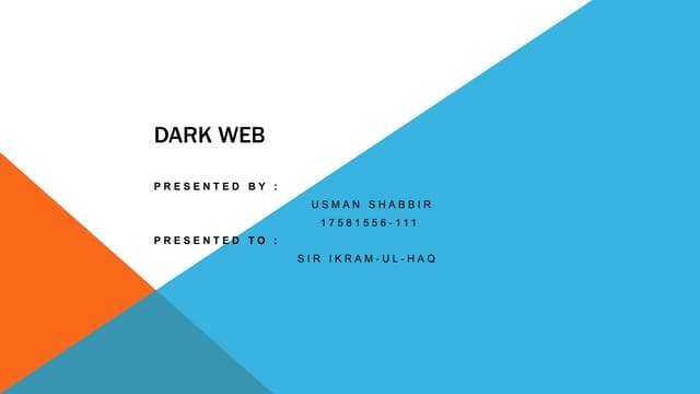 Dark web (1)