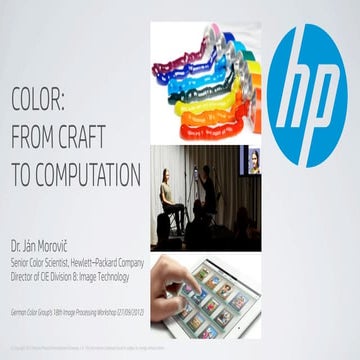 Introduction to Color Imaging Science | PDF