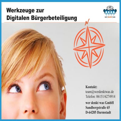 Werkzeuge zur Digitalen Bürgerbeteiligung - wer denkt was GmbH