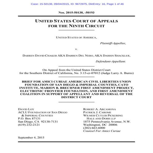 Darren Chaker ACLU EFF Brief