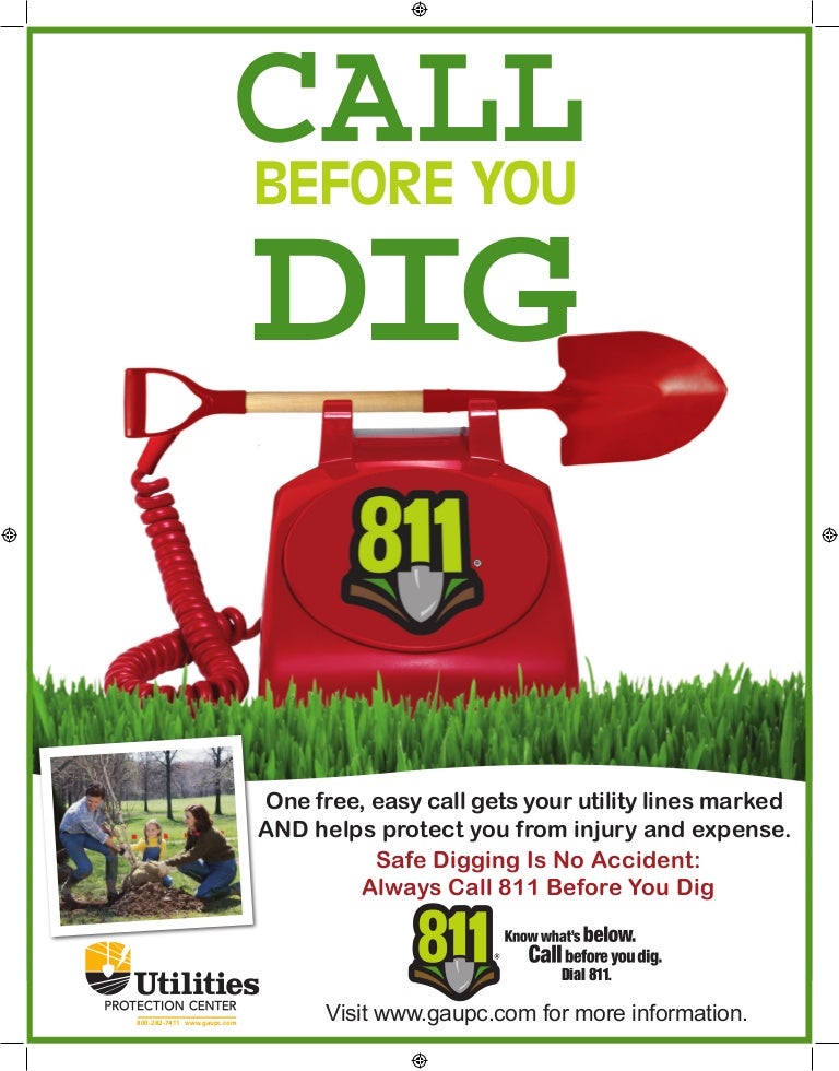 Call Before You Dig 811