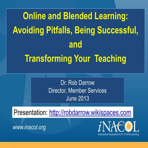 Online Learning Success and Transforming Teaching