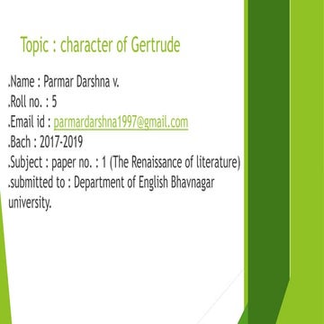 Papar 1 renaissance Literature
