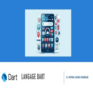 Langage Dart :  Partie 1 (Proposé par Google)