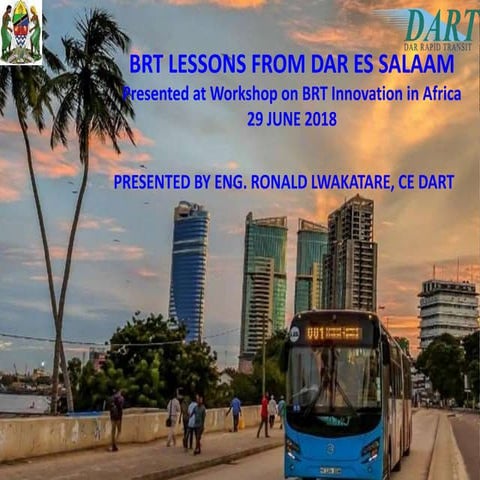 Workshop Innovation in Africa - BRT Lessons from Dar es Salaam by Ronald Lwak...