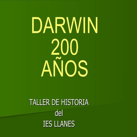 Darwin 9. El Juicio De Scopes | PPT