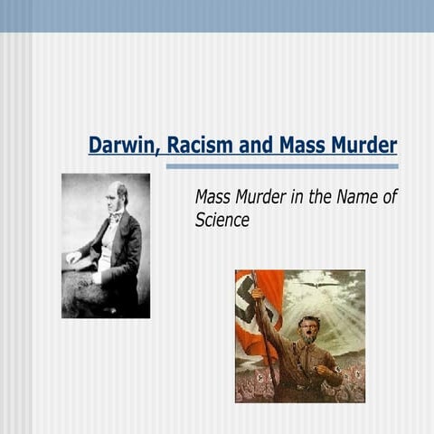 Darwin, Racism And Genocide