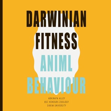 Darwinian fitness(animal behaviour)