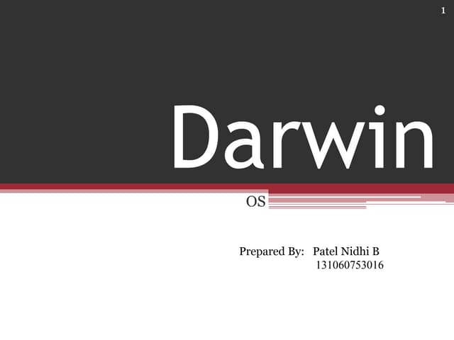 Darwin OS